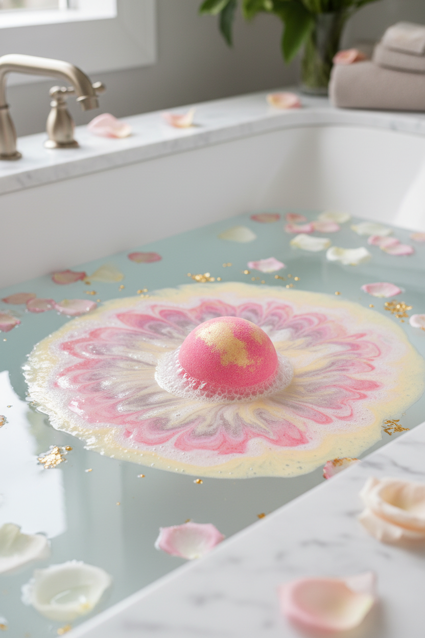 Pink Lemonade Bath Bomb