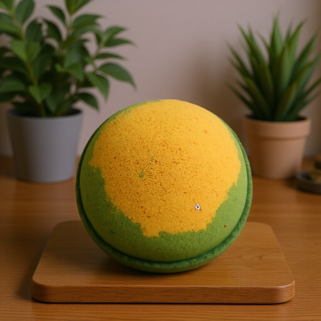 Golden Orchard Luxury Bath Bomb