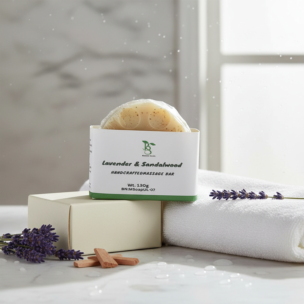 Lavender & Sandalwood Massage Bar