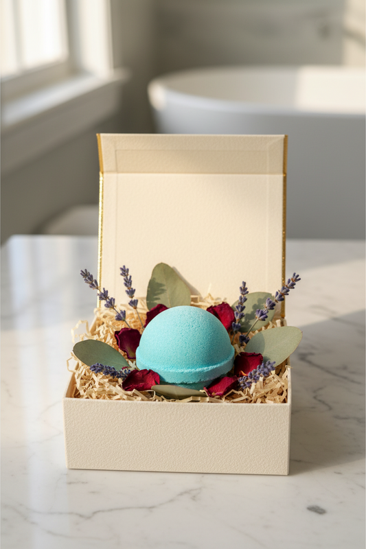 Blue Steel Masculine Bath Bomb