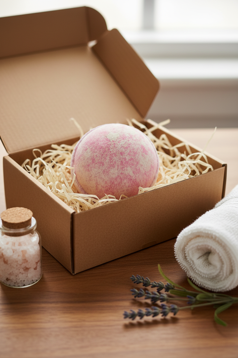 Lets Celebrate Glittering Bath Bomb