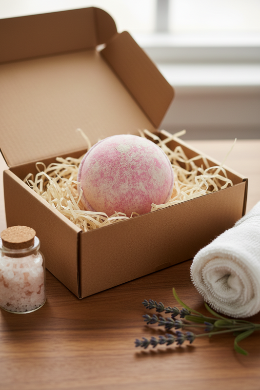 Lets Celebrate Glittering Bath Bomb