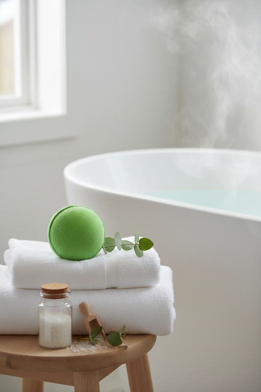 Peppermint & Tea Tree Bath Bomb