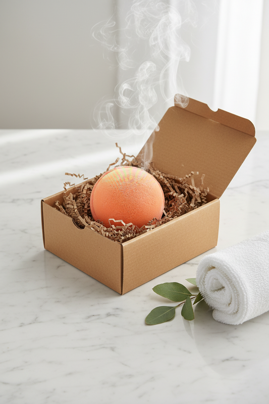 Tangerine Glow Bath Bomb